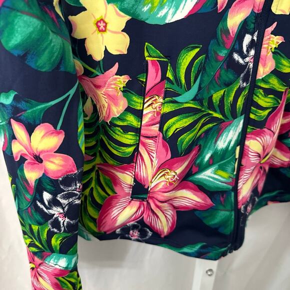 Tommy Bahama Womens XS Floral Active Jacket UPF 50 - Picture 8 of 11